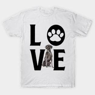 Dog Love - Black Lab T-Shirt